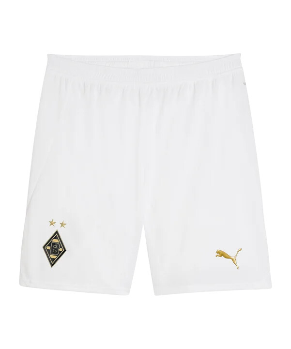 puma borussia mönchengladbach special edition replica short weiß f01