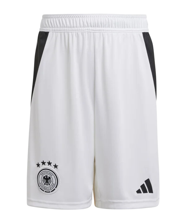 adidas dfb deutschland short home em 2024 kids weiss