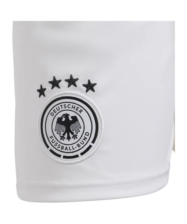 adidas dfb deutschland short home em 2024 kids weiss