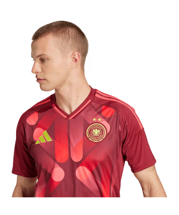 adidas dfb deutschland trikot away em 2025 rot