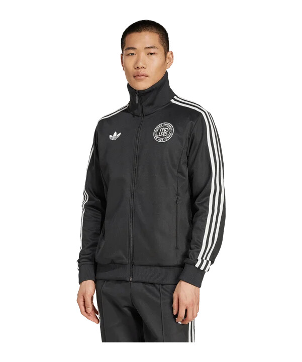 adidas originals deutschland anniversary jacke schwarz