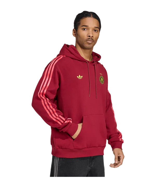 adidas deutschland hoody rot