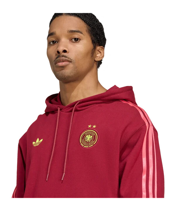 adidas deutschland hoody rot
