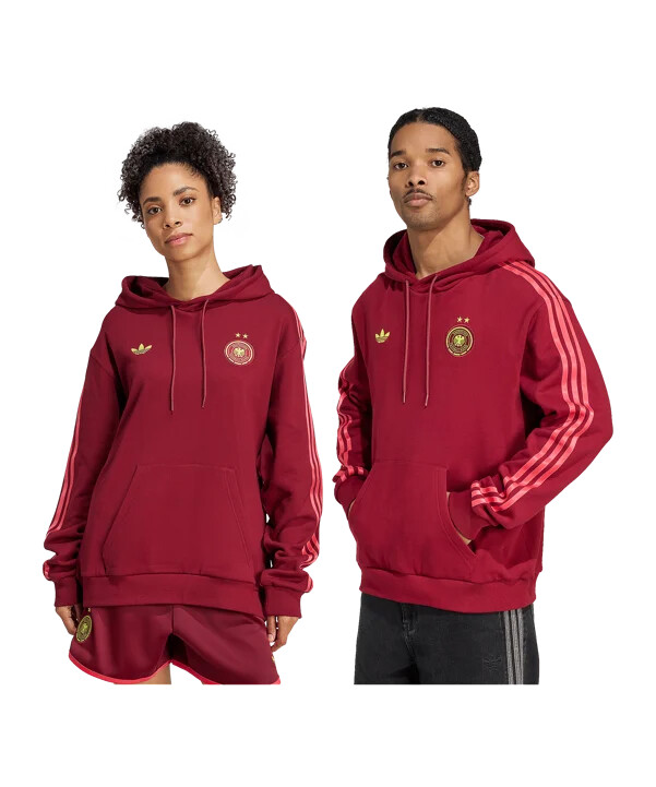 adidas deutschland hoody rot