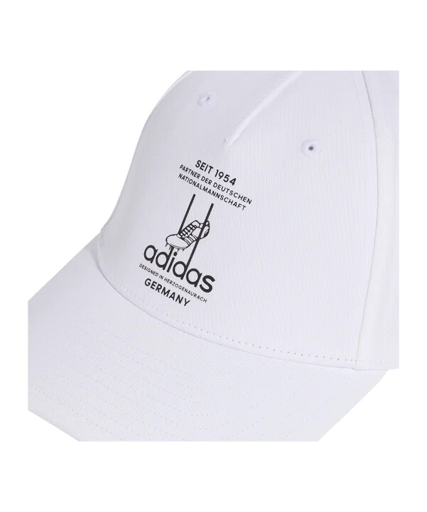 adidas dfb deutschland baseball cap weiß
