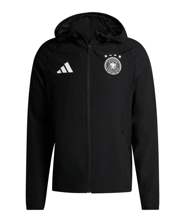 adidas dfb deutschland tiro travel windjacke schwarz