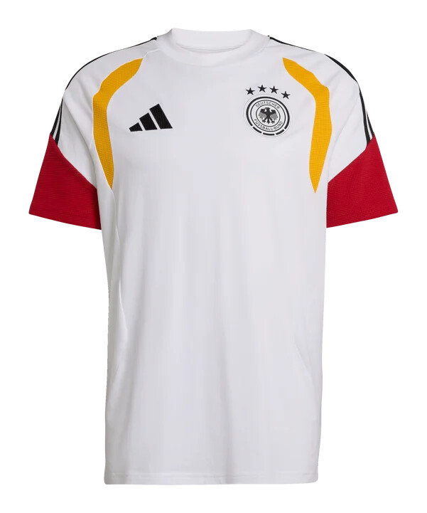 adidas dfb deutschland tiro t-shirt weiß