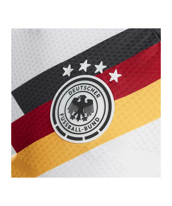 adidas dfb deutschland authentic trikot langarm home wm 2026 weiß