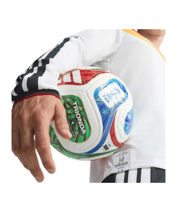 adidas dfb deutschland authentic trikot langarm home wm 2026 weiß