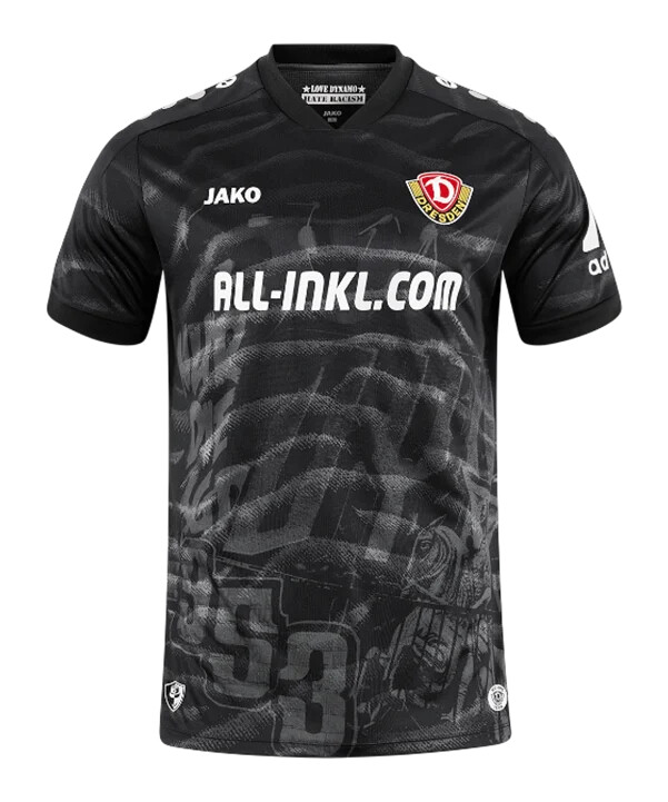 jako dynamo dresden trikot away 20252026 kids schwarz f800