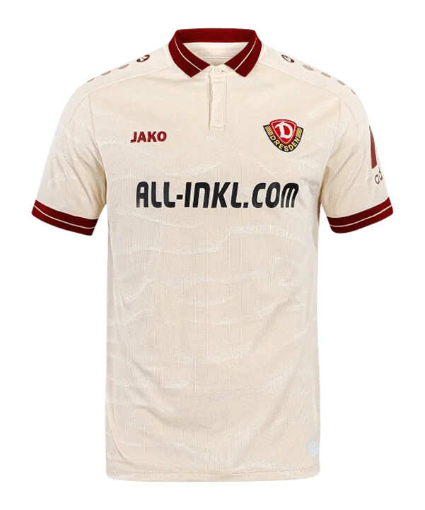 jako dynamo dresden trikot 3rd kids weiß f656