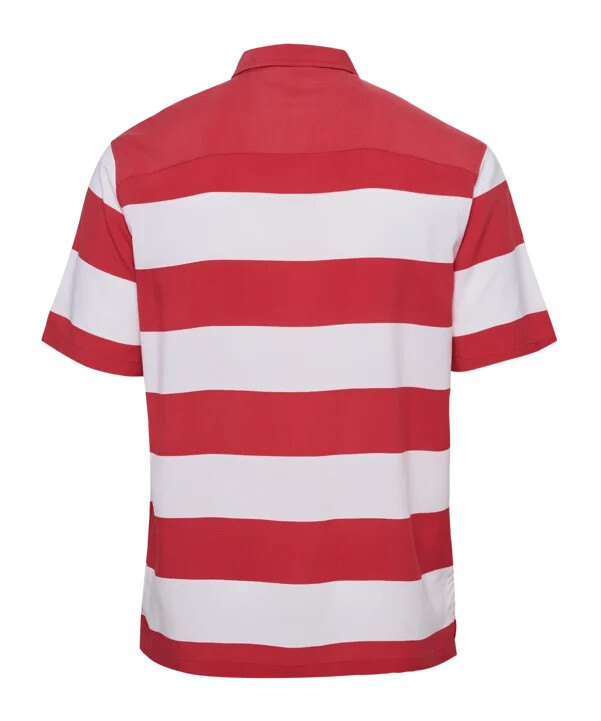 hummel dänemark fan t-shirt rot weiss f3681