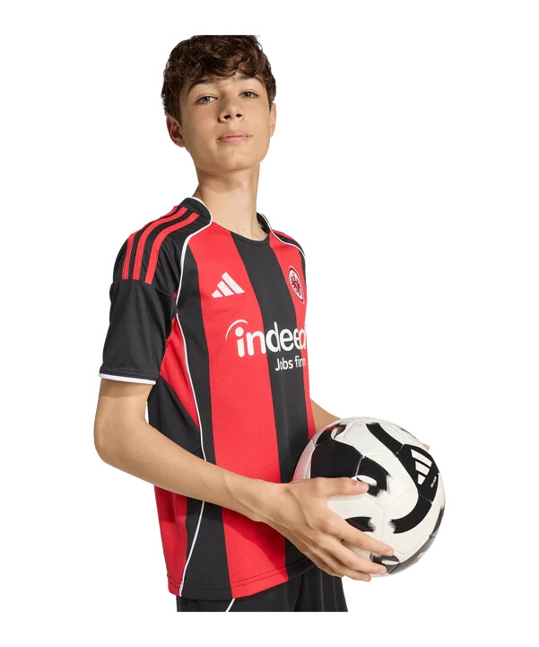 adidas eintracht frankfurt trikot home 20252026 kids schwarz