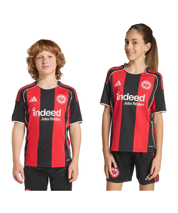 adidas eintracht frankfurt trikot home 20252026 kids schwarz