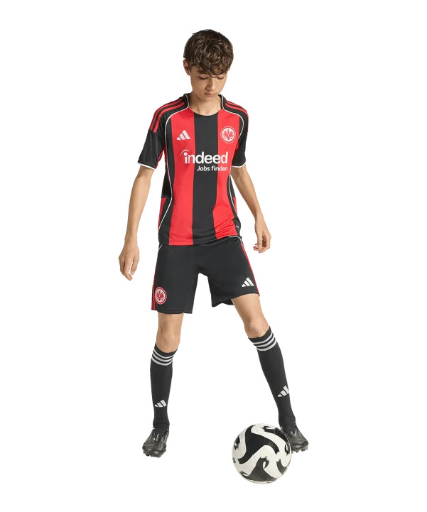 adidas eintracht frankfurt short home 20252026 kids schwarz