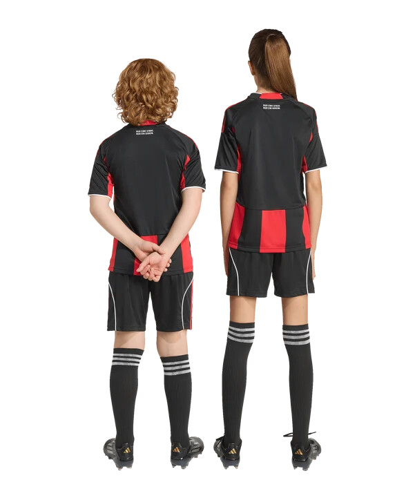 adidas eintracht frankfurt short home 20252026 kids schwarz