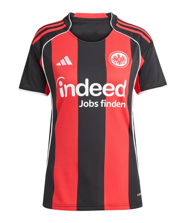 adidas eintracht frankfurt trikot home 20252026 damen schwarz