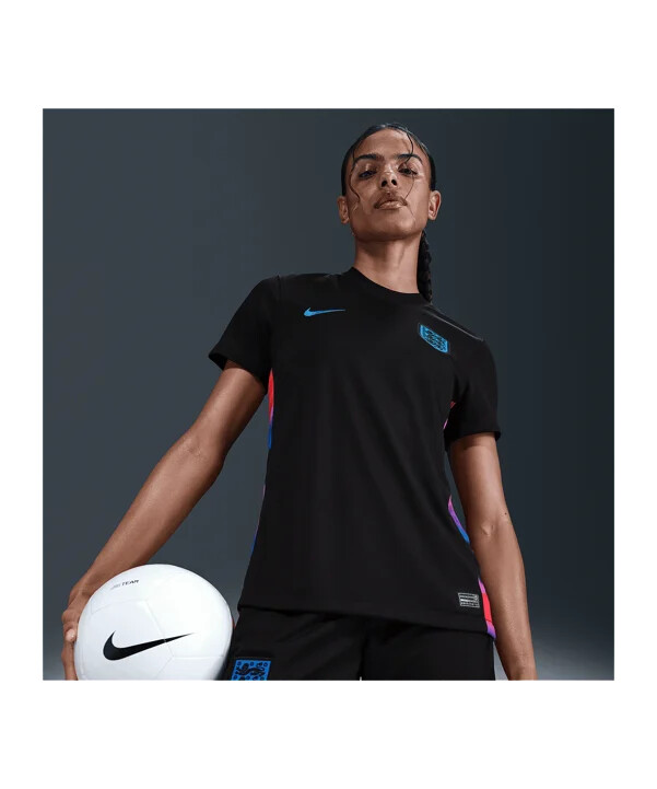 nike england trikot away 2025 damen schwarz f010