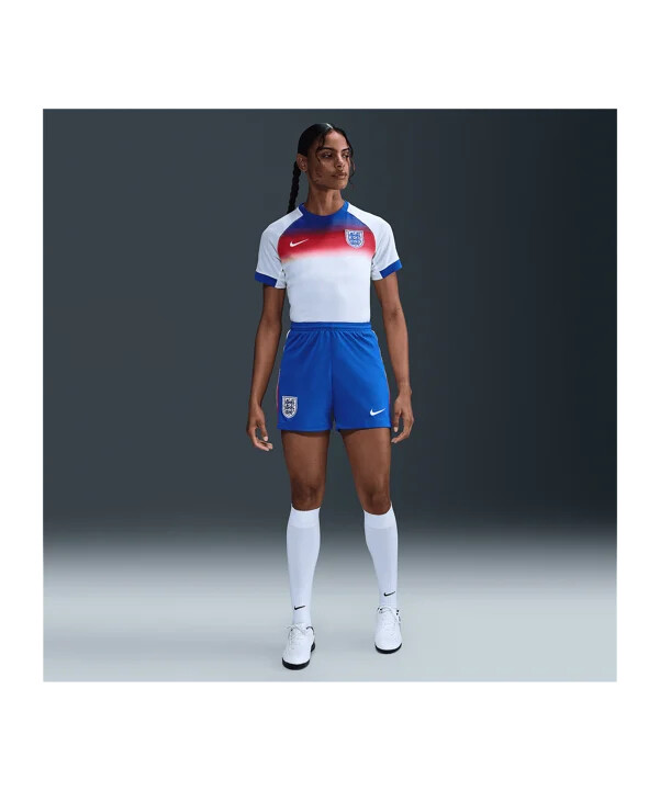 nike england short home 2025 damen blau f405