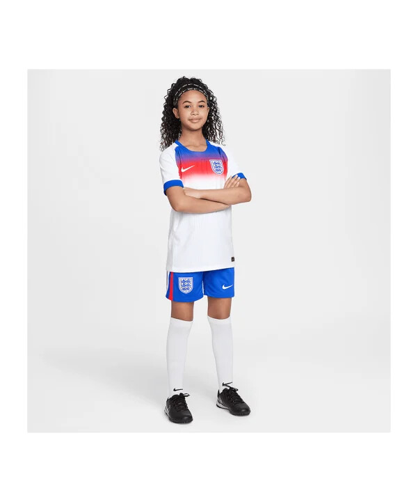nike england short home 2025 kids blau f405