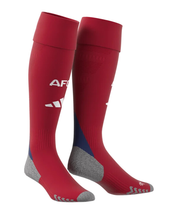 adidas fc arsenal london strumpfstutzen home 20242025 rot