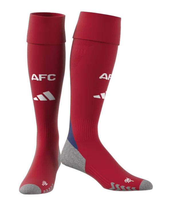 adidas fc arsenal london strumpfstutzen home 20242025 rot