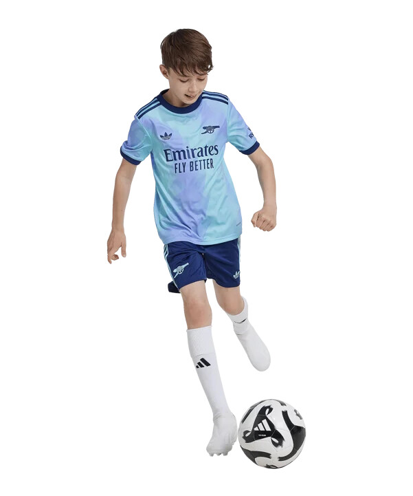 adidas originals fc arsenal london trikot 3rd 20242025 kids türkis