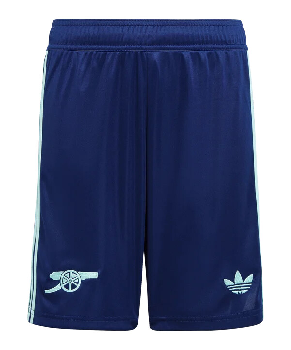 adidas originals fc arsenal london short 3rd 20242025 kids schwarz