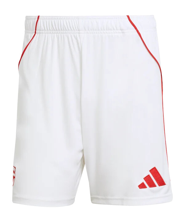 adidas fc arsenal london short home 20252026 weiß