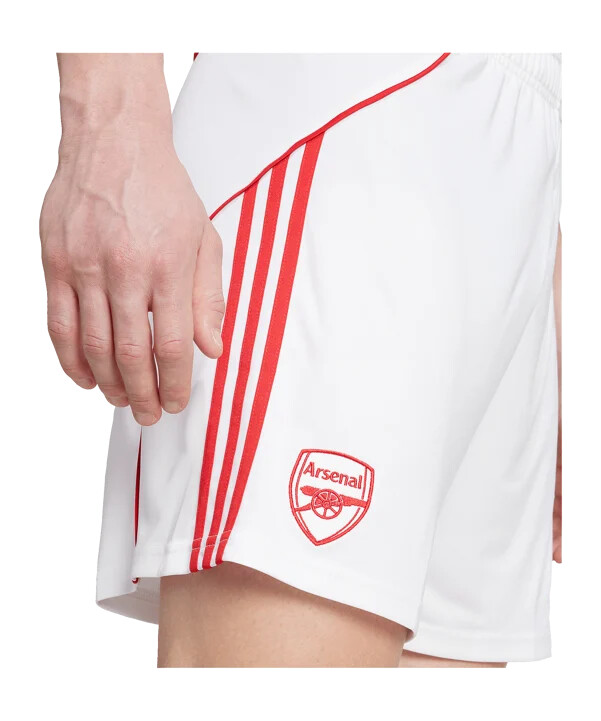 adidas fc arsenal london short home 20252026 weiß