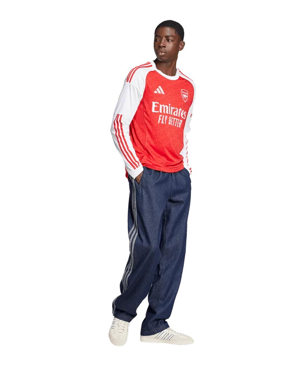 adidas fc arsenal london langarm trikot home 20252026 rot