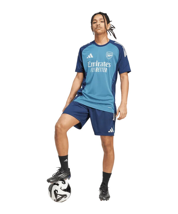 adidas fc arsenal london training short blau