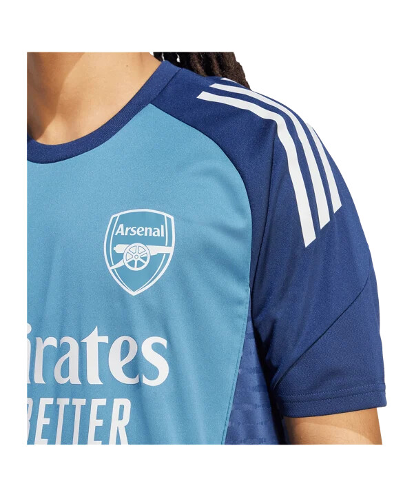 adidas fc arsenal london trainingsshirt blau