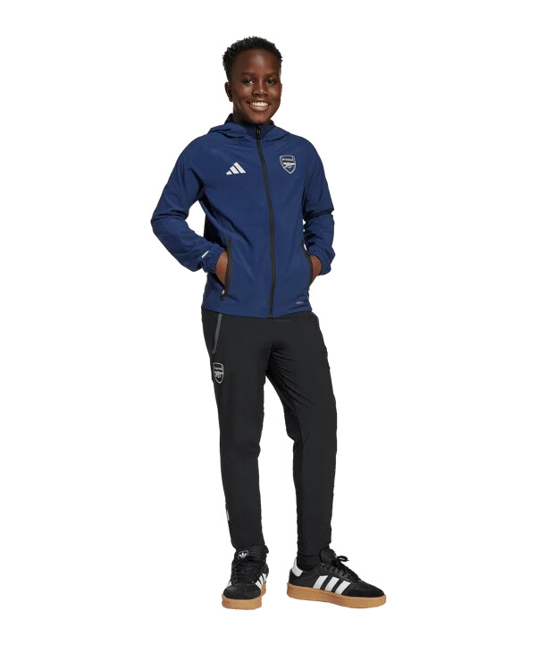 adidas fc arsenal london vis tech travel hose kids schwarz