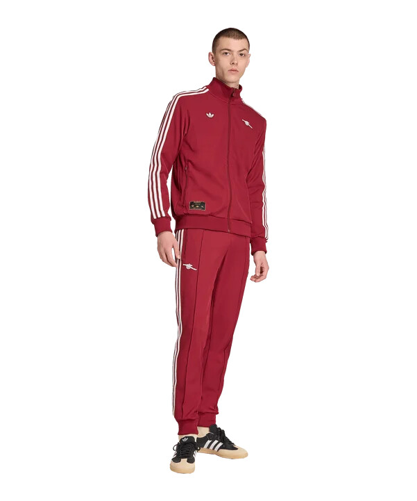 adidas fc arsenal london icon track sweatshirt rot