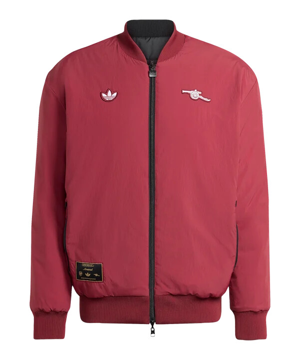 adidas fc arsenal london icon jacke rot