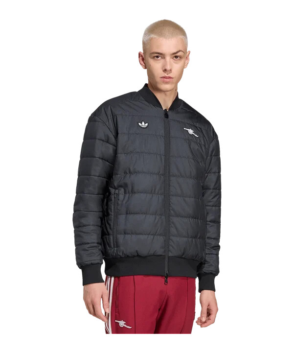 adidas fc arsenal london icon jacke rot