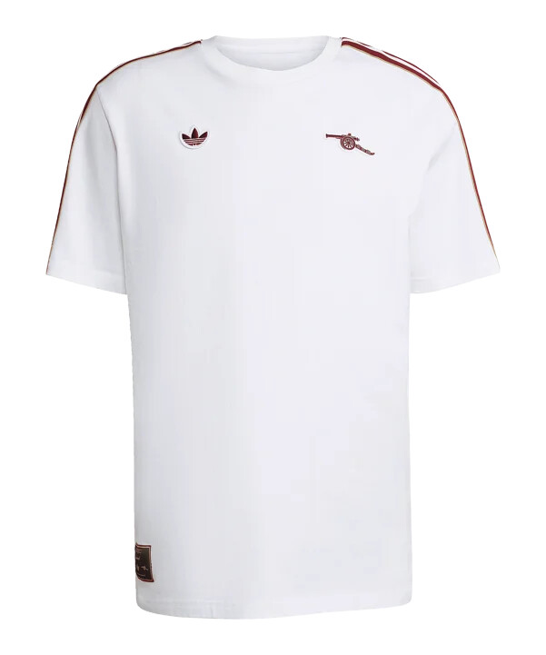 adidas fc arsenal london icon t-shirt weiß