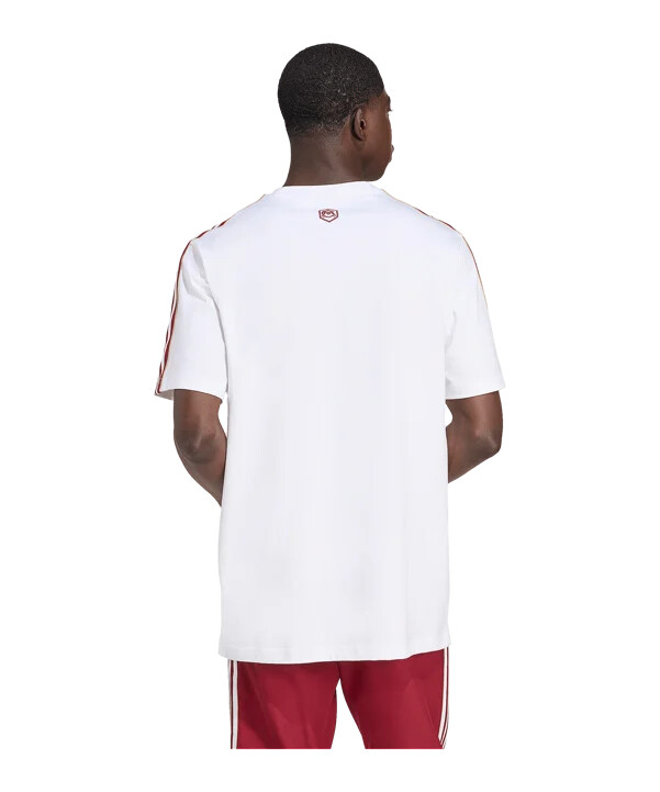 adidas fc arsenal london icon t-shirt weiß