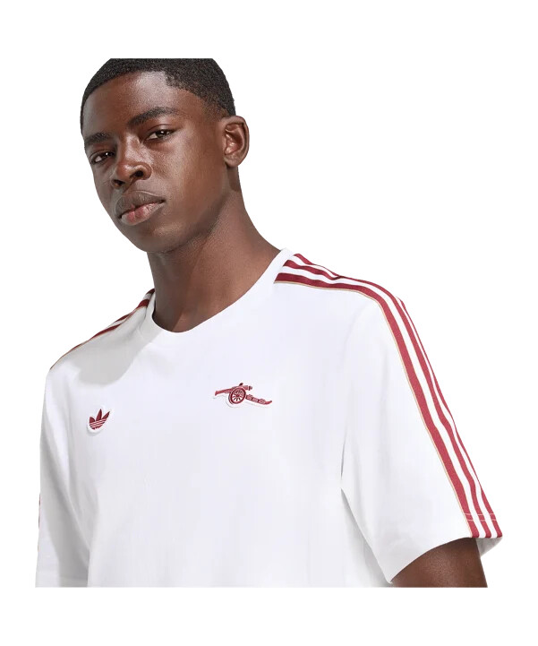 adidas fc arsenal london icon t-shirt weiß
