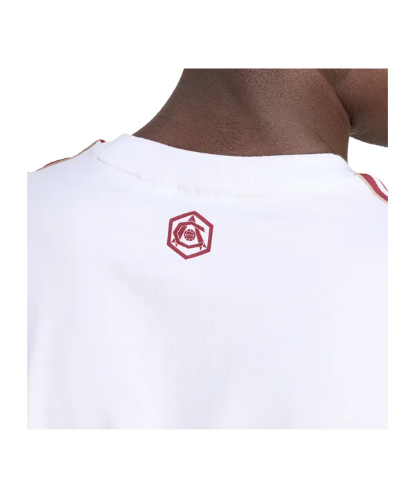 adidas fc arsenal london icon t-shirt weiß
