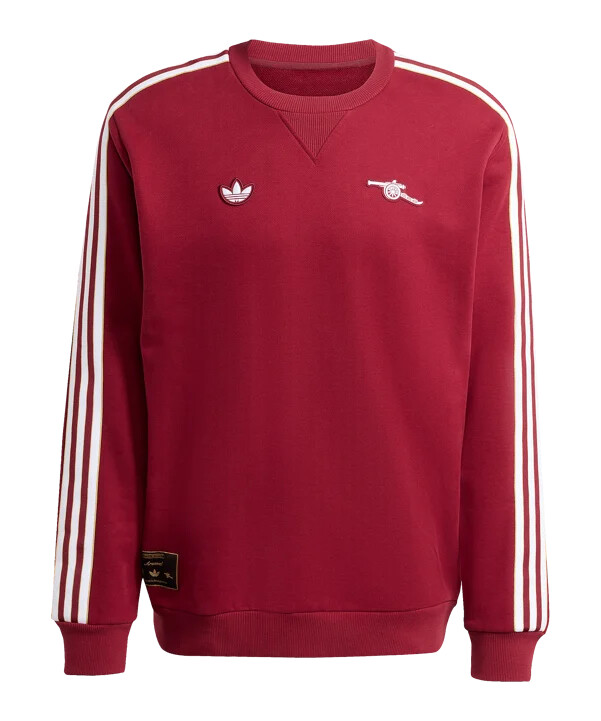 adidas fc arsenal london icon sweatshirt rot