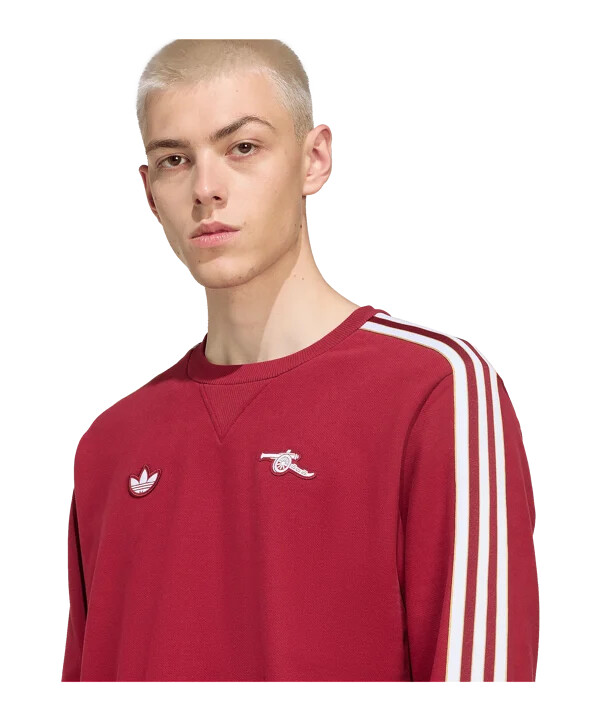 adidas fc arsenal london icon sweatshirt rot
