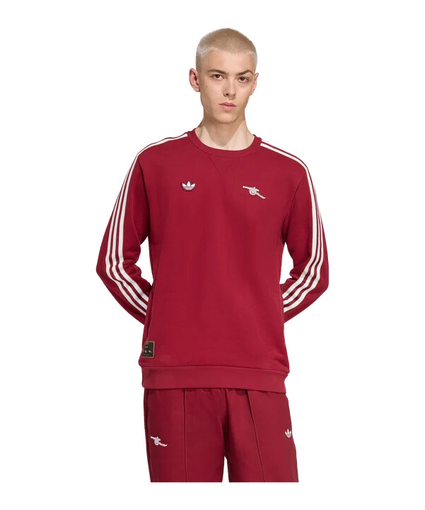 adidas fc arsenal london icon sweatshirt rot