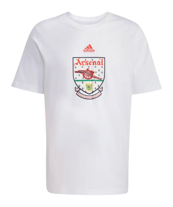 adidas fc arsenal london 92-94 t-shirt weiß