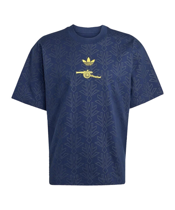 adidas fc arsenal london lfstlr t-shirt blau