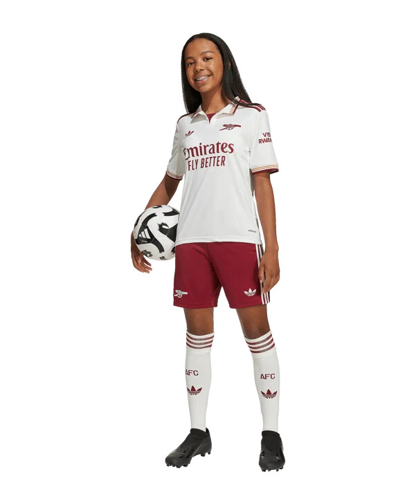 adidas fc arsenal london short 3rd 20252026 kids rot