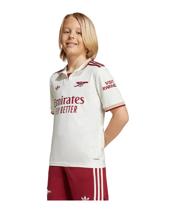 adidas fc arsenal london trikot 3rd 20252026 kids weiß