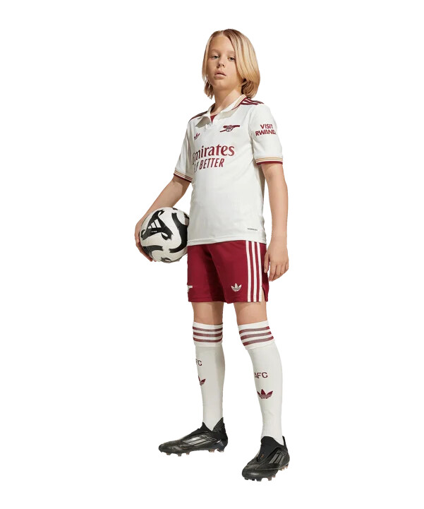 adidas fc arsenal london trikot 3rd 20252026 kids weiß