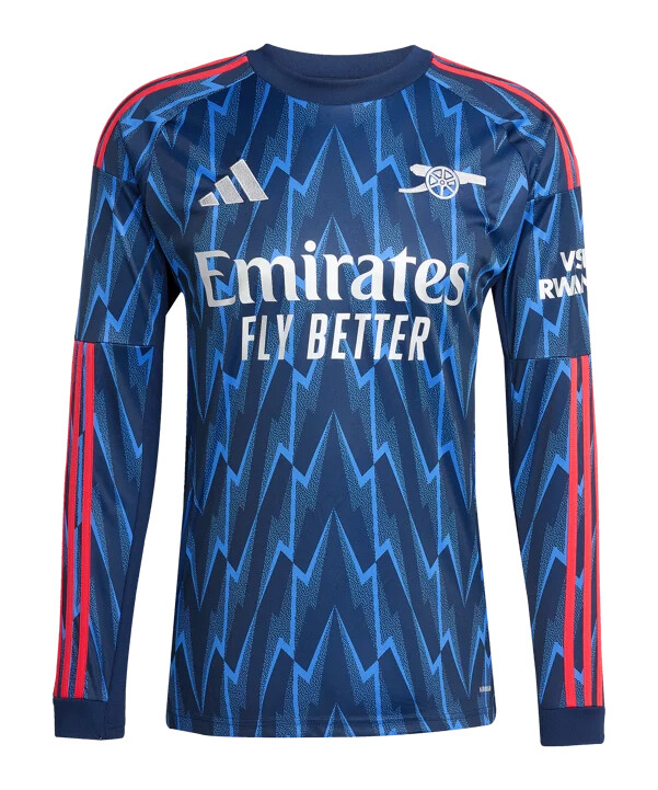 adidas fc arsenal london trikot langarm away 20252026 blau